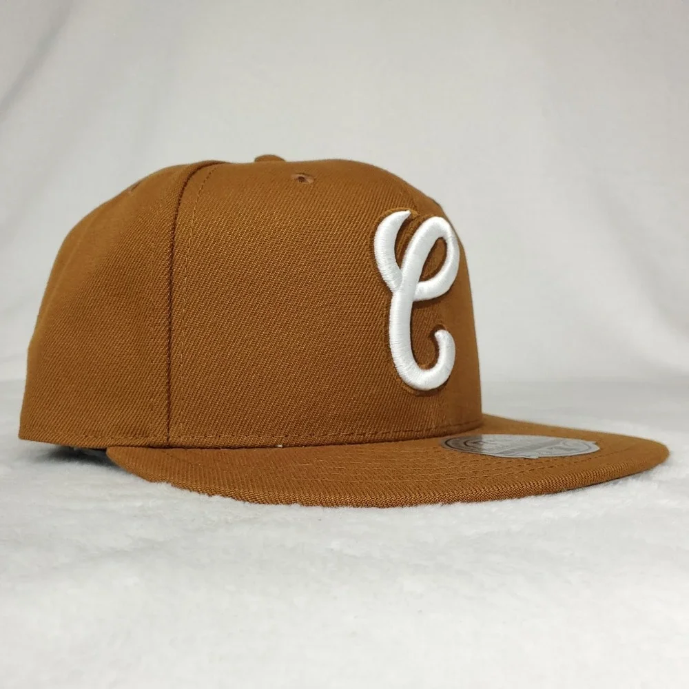 Chicago White Sox Mitchell &‎ Ness MLB Fitted 7 3/8 Liberty Fit Hat Cap Tan NWT
